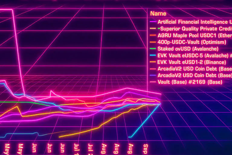 The best-performing stablecoin vaults, September 2025